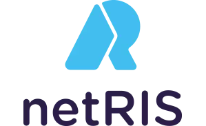 Logo netRIS vertical Animati