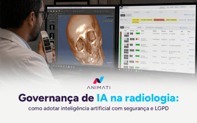 Governança de IA na radiologia: como adotar inteligência artificial com segurança e LGPD